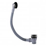 Слив-перелив для ванн Tres Click-Clack металлик черный 03453420KM