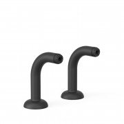 Вивід з адаптером для ванни Tres  із глушником матовий чорний 24287101NM