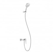 Змішувач для душу Tres Canigo Plus одноважільний з душовою гарнітурою хром 21816701