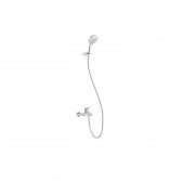 Змішувач для ванної Tres Canigo одноважільний з душовим набором хром 21717001