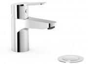 Змішувач для раковини Tres Base Tres-duo® одноважільний з донним клапаном хром 21510310D