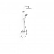 Душевая стойка Tres Base Plus с однорычажным смесителем хром 21631221