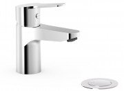 Змішувач для раковини Tres Base Tres-duo® одноважільний з донним клапаном хром 21510310D