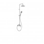 Душевая стойка Tres Base Plus с однорычажным смесителем хром 21619110