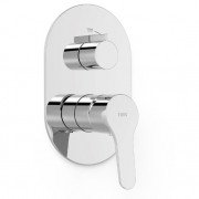 Смеситель для душа Tres Base встраиваемый 2 потребителя хром 21528110