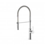 Смеситель для кухни Tres Kitchen однорычажный с выдвижной лейкой хром 03048501
