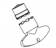 Аэратор для смесителя скрытого монтажа Tres 16,5 мм + ключ 9134666