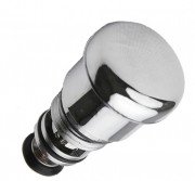 Перемикач для настінного змішувача для ванни Tres хром 9134256