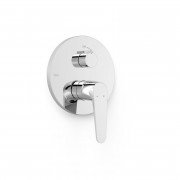 Смеситель для душа Tres Flat-Tres встраиваемый 2 потребителя хром 20428110