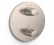 Термостат для душа Tres Therm-Box встраиваемый на 2 потребителя сталь 28125001AC