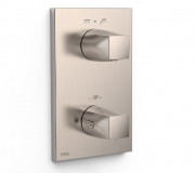 Термостат для душа Tres Therm-Box встраиваемый на 2 потребителя сталь 21125001AC