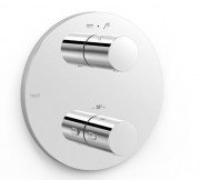 Термостат для душу Tres Therm-Box вбудований на 2 споживача хром 26225001