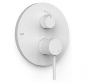 Змішувач для душу Tres Study Exclusive 2 споживача матовий білий 26228101BM