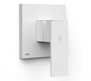 Смеситель для душа Tres Cuadro Exclusive встраиваемый 1 потребитель матовый белый 10627801BM