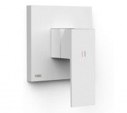 Змішувач для душу Tres Cuadro Exclusive 1 споживач матовий білий 10627801BM