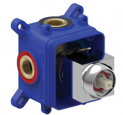 Прихована частина змішувача для душу Tres Rapid-Box видимі деталі хром 20827802