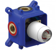 Прихована частина змішувача для душу Tres Rapid-Box видимі деталі матовий білий 20827801BM