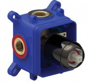 Скрытая часть смесителя для душа Tres Rapid-Box видимые детали металлик черный 20827801KM