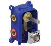 Прихована частина змішувача для душу Tres Rapid-Box видимі деталі хром 20828102