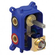 Прихована частина змішувача для душу Tres Rapid-Box видимі деталі золото 20828102OR