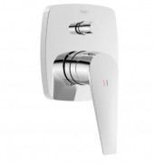 Змішувач для душу Tres Canigo Plus вбудований 2 споживача хром 21818001