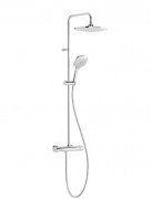 Душевая стойка Tres Canigo с термостатом хром 21739301