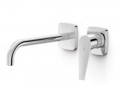 Змішувач для раковини Tres Canigo Plus настінний одноважільний хром 21830002