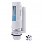 Сливной механизм для бачка унитаза Tres одинарный смыв с кнопкой 25477012