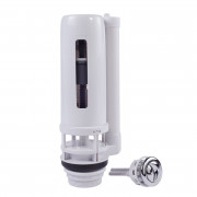 Сливной механизм для бачка унитаза Tres двойной смыв с кнопкой хром 25477005