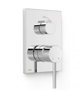 Смеситель для душа Tres Max-Tres встраиваемый 2 потребителя хром 06228101