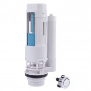 Зливний механізм для бачка унітазу Tres одинарний змив із кнопкою 25477012