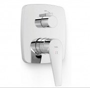 Змішувач для душу Tres Canigo Plus вбудований 2 споживача хром 21828101