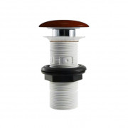 Донний клапан для раковини ArtCeram з керамічною накладкою коричневий ACA038 39;00