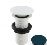 Донний клапан для раковини ArtCeram з керамічною накладкою синьо-зелений ACA038 42;00