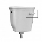 Керамічна ручка для змивної системи бачка Artceram Civitas білий ACA063 01