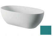 Ванна Artceram Hoop 170x70 см штучний камінь LivingTec® зелений ACW002 43