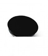 Керамическая накладка для донного клапана Artceram черный матовый ACA069 17;00