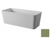 Ванна Artceram Square 180x80 см штучний камінь LivingTec® зелена шавлія ACW004 44