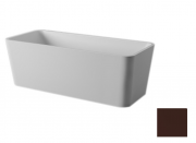 Ванна Artceram Square 180x80 см искусственный камень LivingTec® коричневый ACW004 39