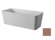 Ванна Artceram Square 180x80 см искусственный камень LivingTec® светло-коричневый ACW004 40