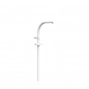 Штанга для душу Tres Over-wall 84,3 см латунь матовий білий 03463506BM