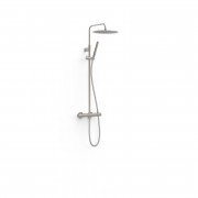 Душевая стойка Tres Over-wall с термостатом сталь 19039302AC