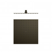 Лейка для верхнего душа Tres 300х300 мм нержавеющая сталь черная бронза 134315012KMB