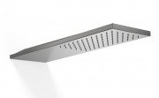 Верхній душ із стіни Tres 160х550 мм нержавіюча сталь металік чорний 29990303KM
