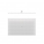 Лійка для верхнього душу Tres 400х250 мм нержавіюча сталь матовий білий 134315008BM