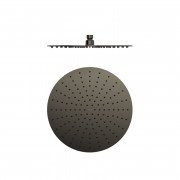 Лейка для верхнего душа Tres Ø 300 мм нержавеющая сталь металлик черный 134315010KM