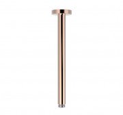 Душевой кронштейн Tres потолочный 280 мм розовое золото 13462102OP