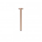 Душовий кронштейн стельовий Tres 280 мм матове рожеве золото 13462102OPM