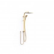 Душова стійка Tres Over-wall 300х300 мм матове золото 19063504OM