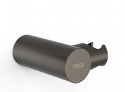 Держатель для ручного душа Tres регулируемый латунь металлик черный 06183901KM